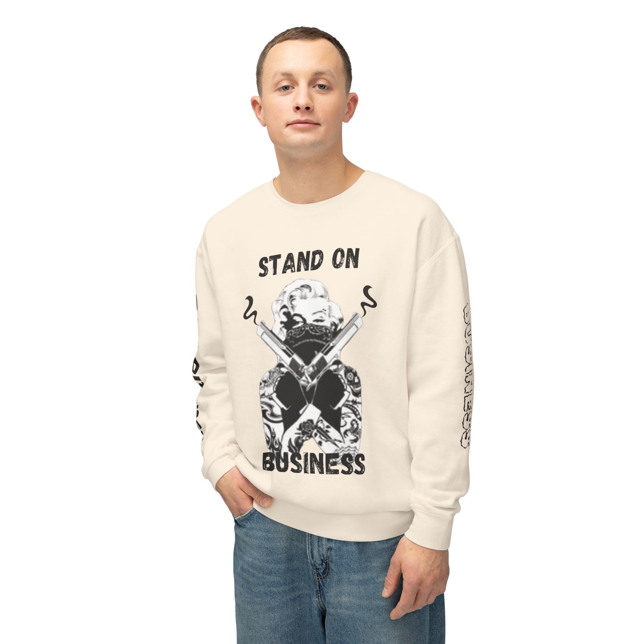 Unisex Lightweight Crewneck Sweatshirt