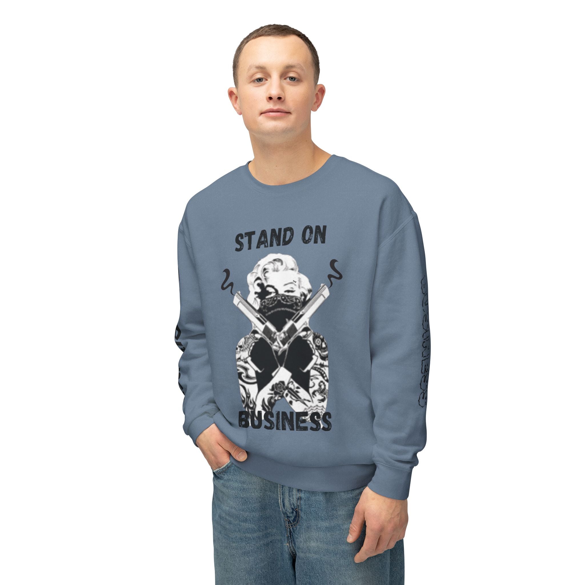 Unisex Lightweight Crewneck Sweatshirt