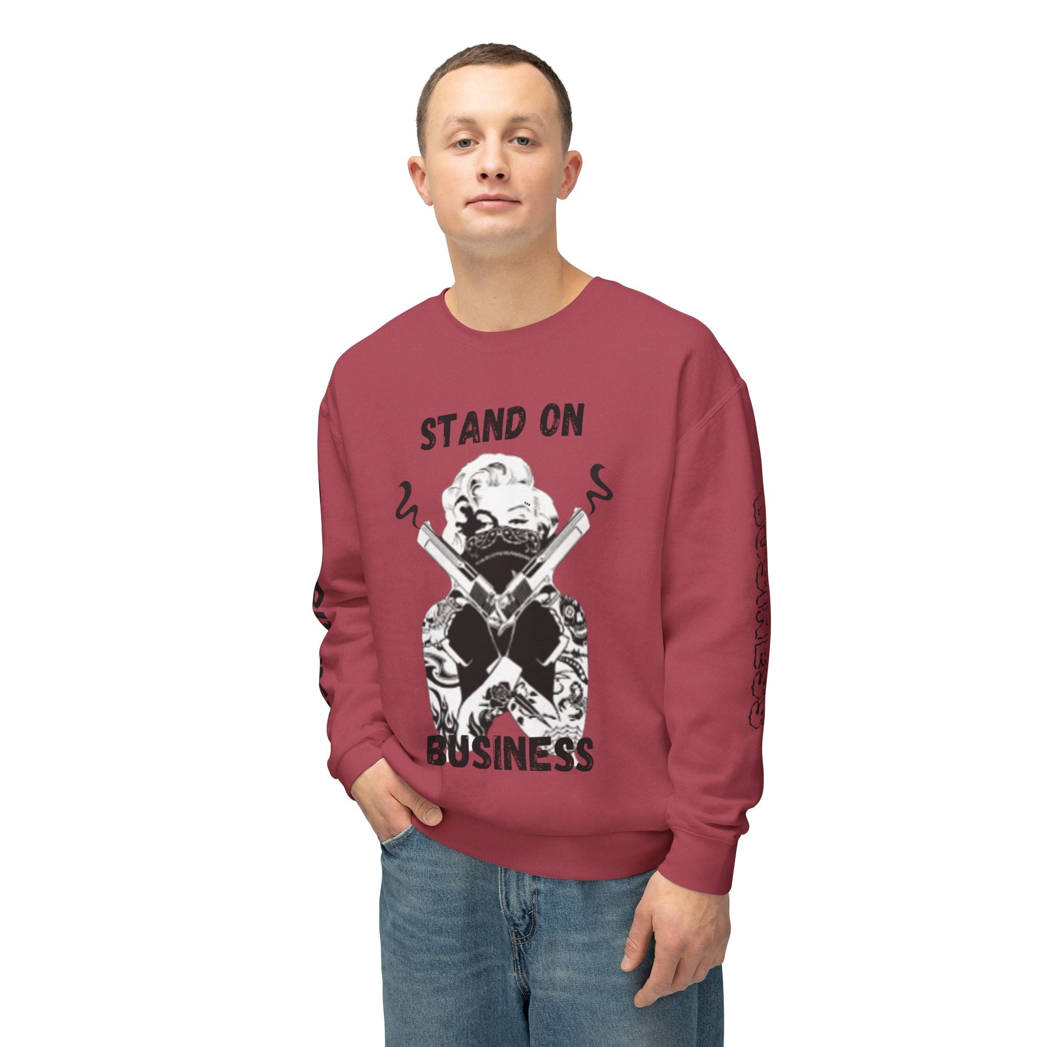 Unisex Lightweight Crewneck Sweatshirt