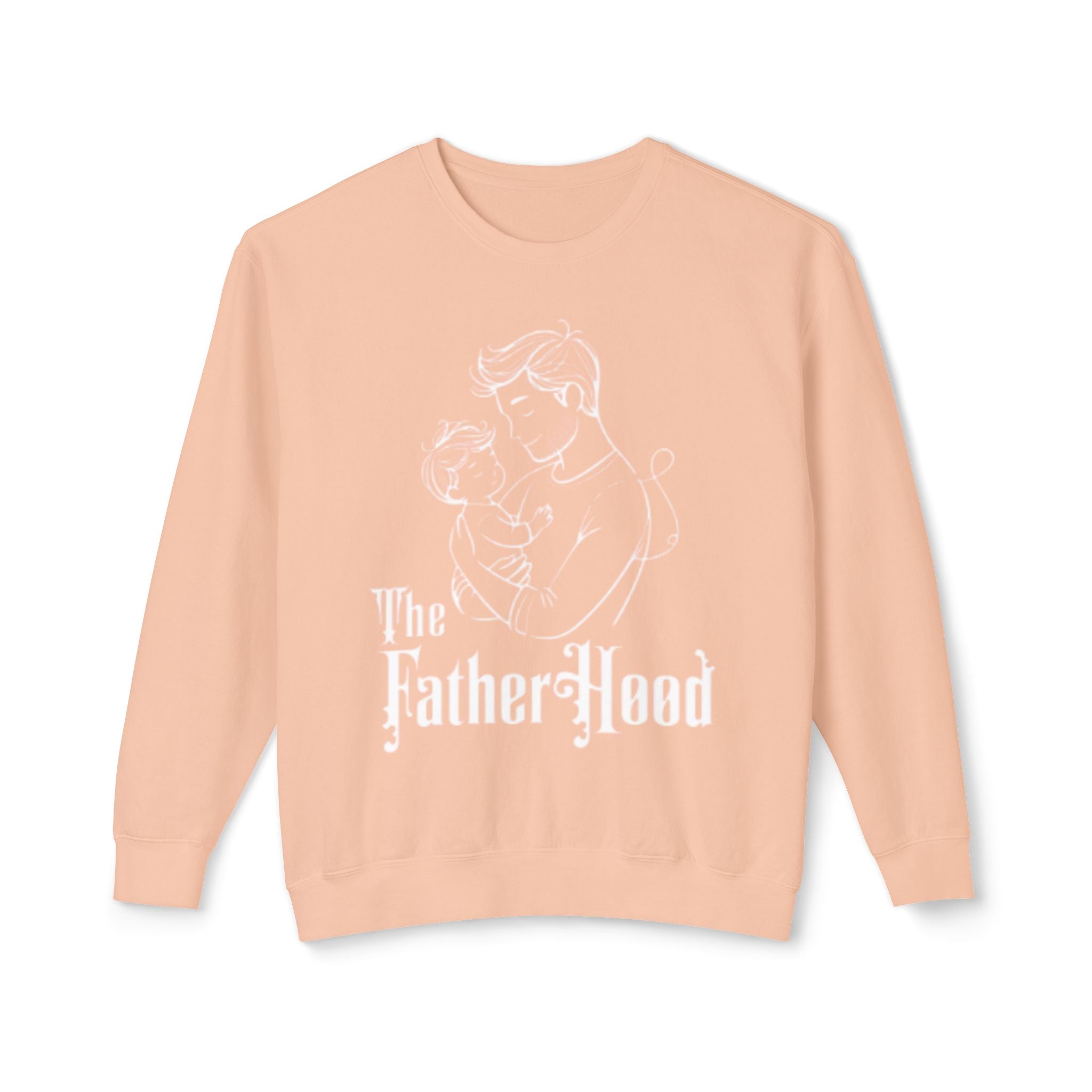 The Fatherhood Unisex Lightweight Crewneck Sweatshirt - Perfect Gift for Dads