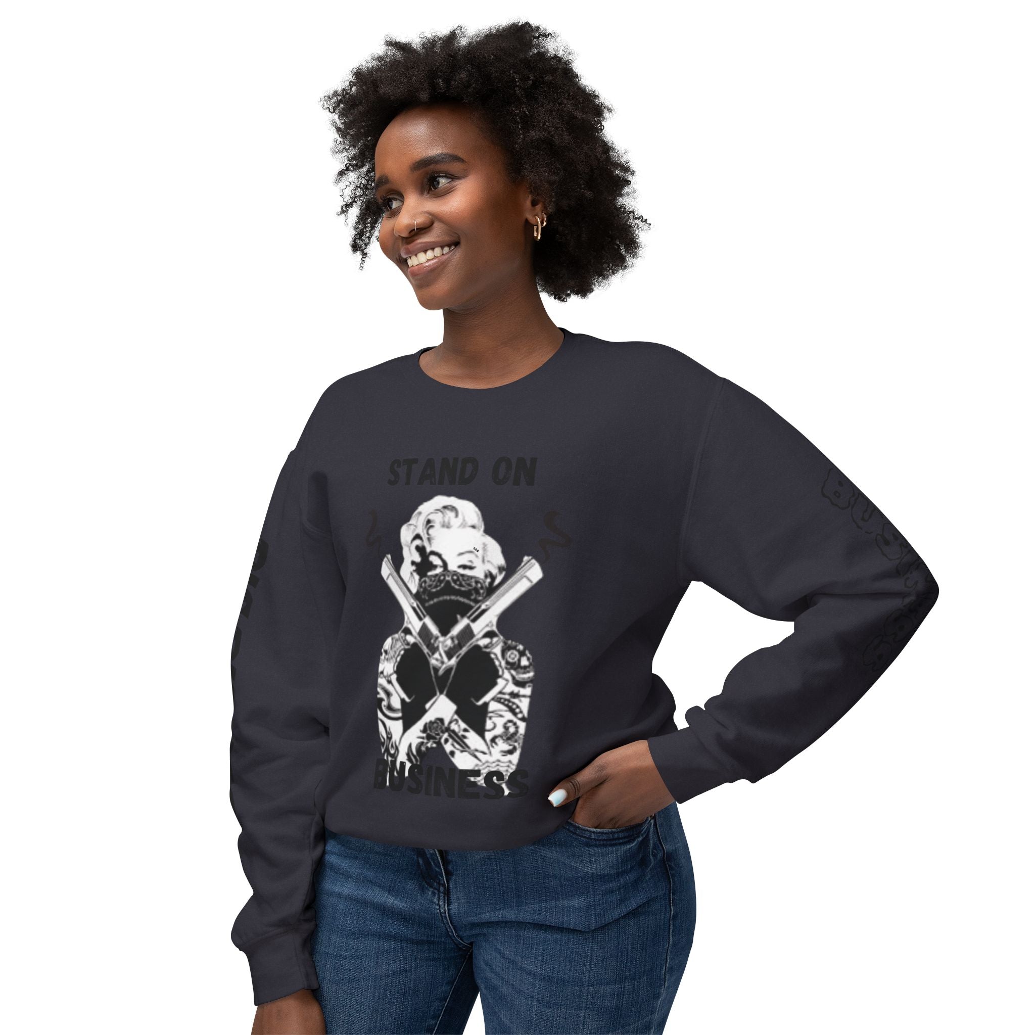 Unisex Lightweight Crewneck Sweatshirt