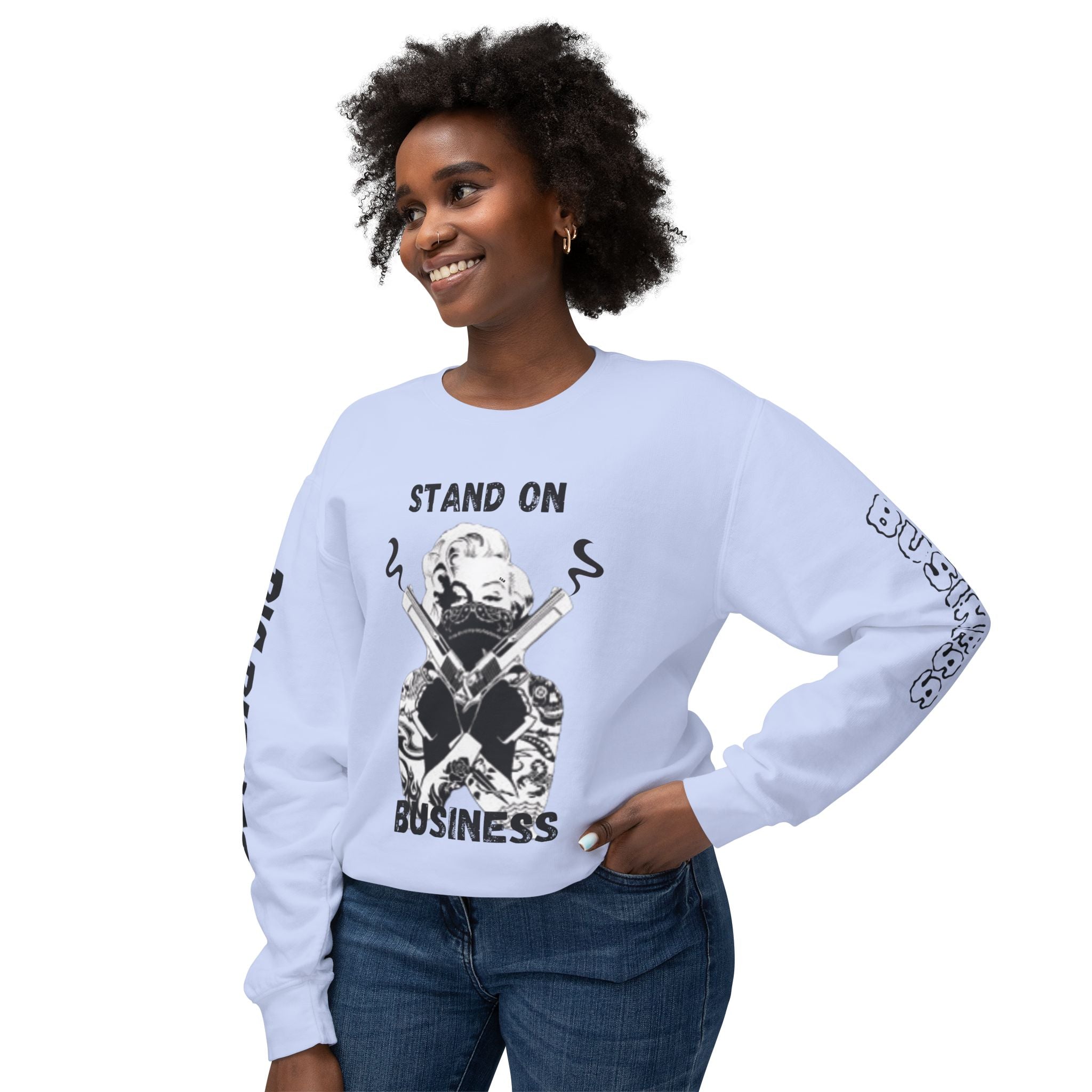 Unisex Lightweight Crewneck Sweatshirt