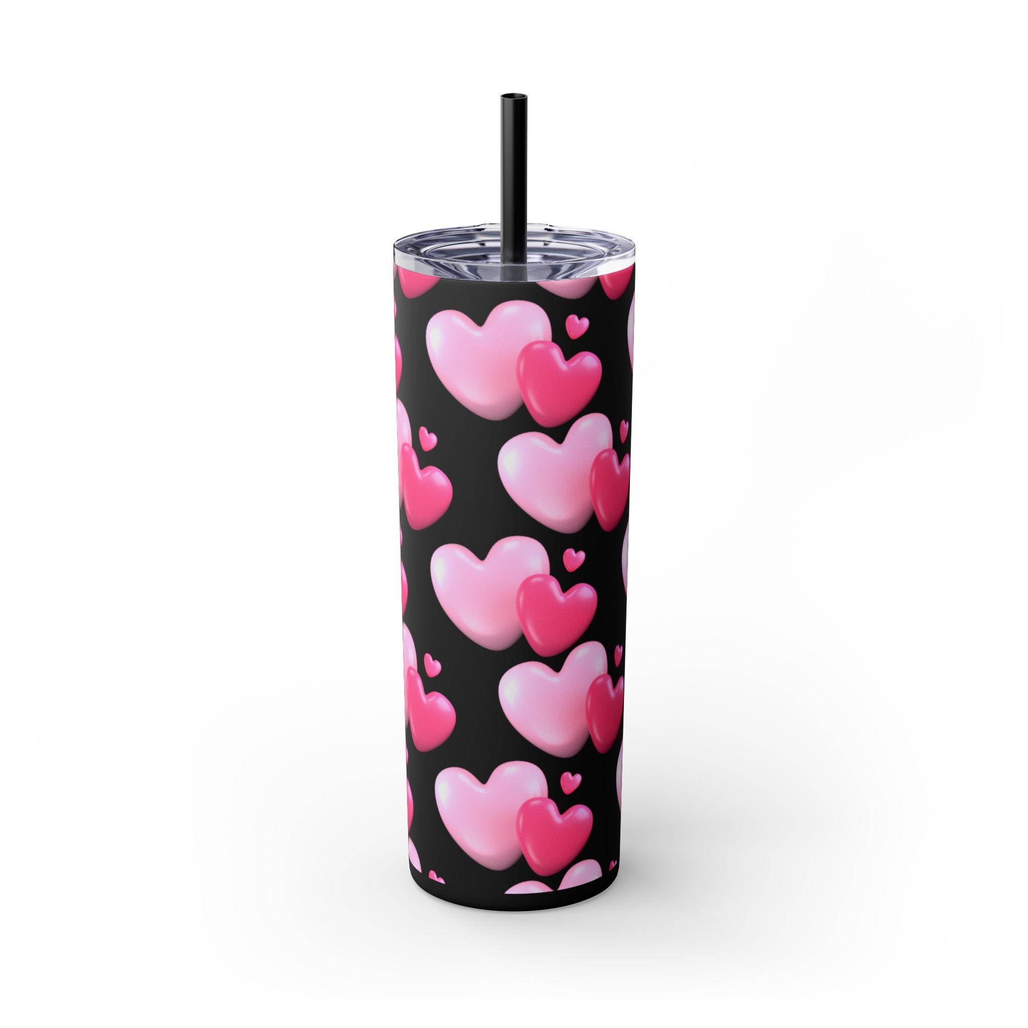 Skinny Tumbler with Straw, 20oz