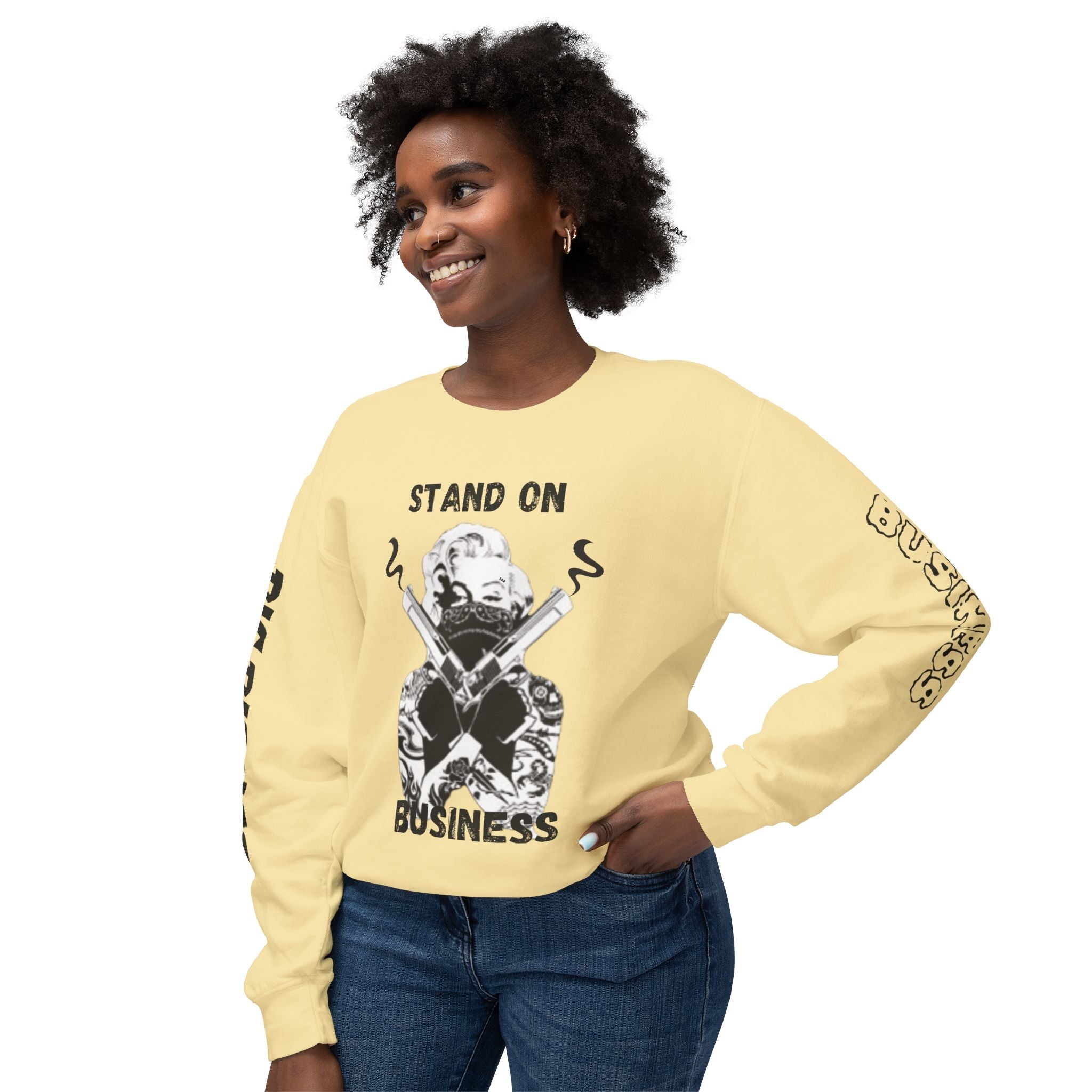 Unisex Lightweight Crewneck Sweatshirt