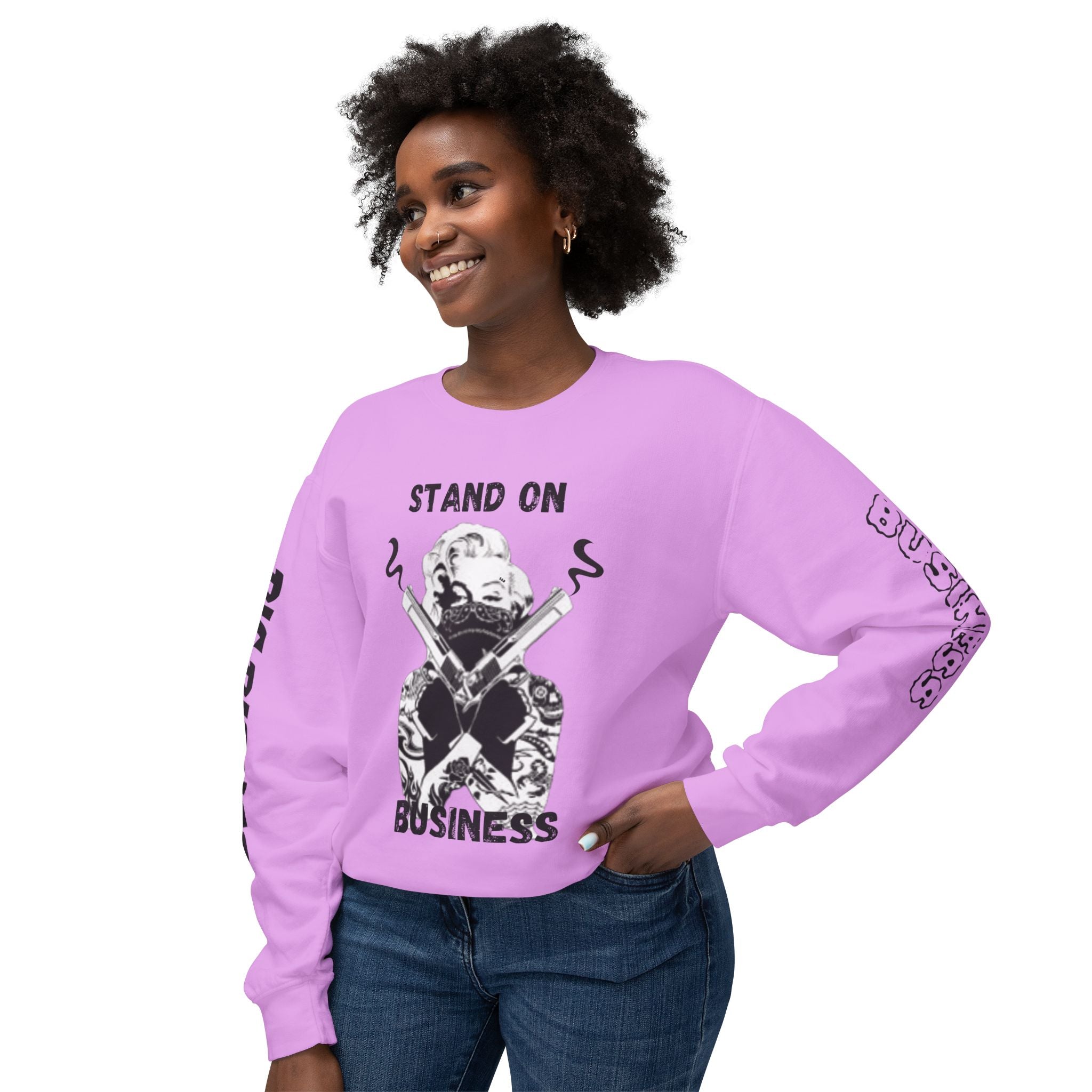 Unisex Lightweight Crewneck Sweatshirt