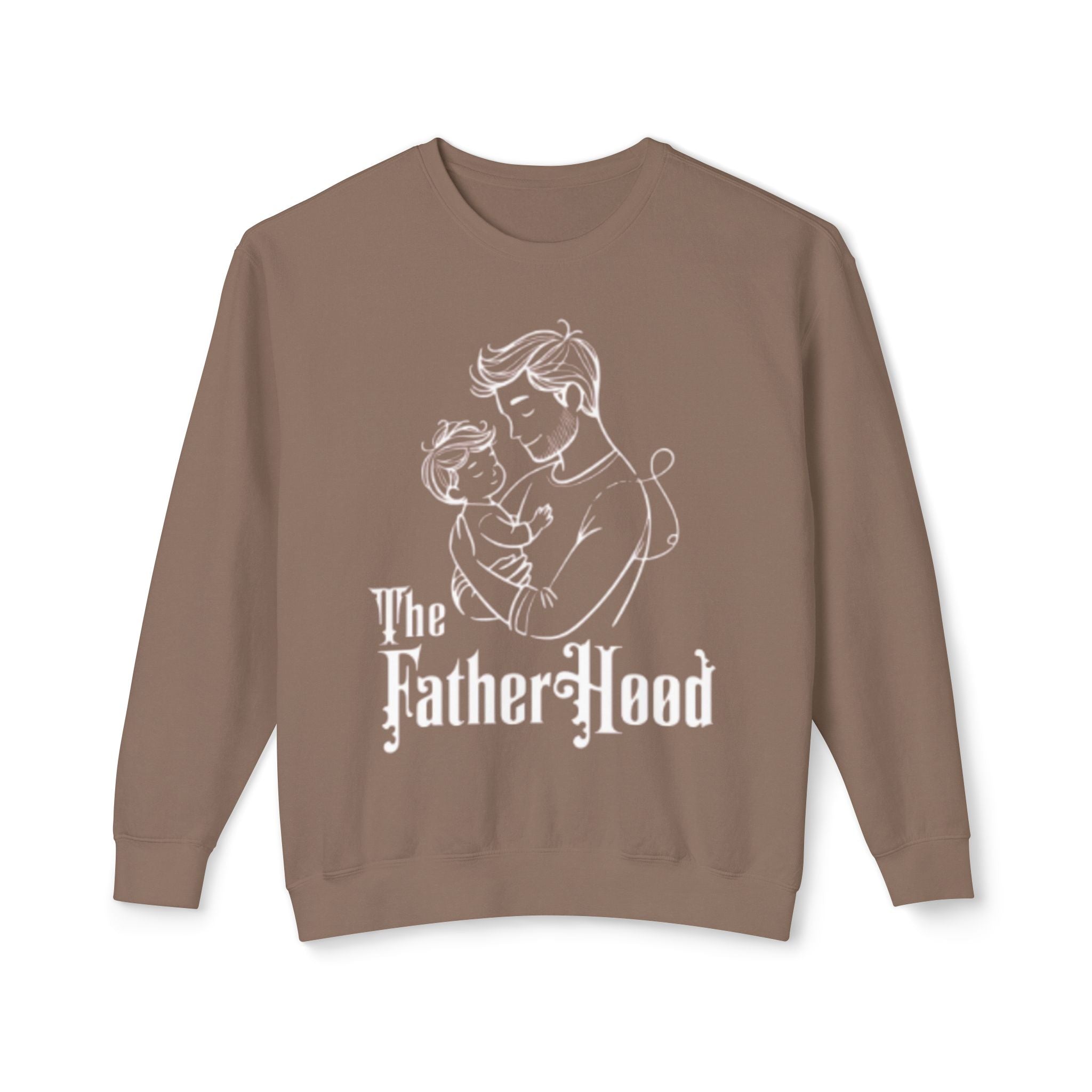 The Fatherhood Unisex Lightweight Crewneck Sweatshirt - Perfect Gift for Dads